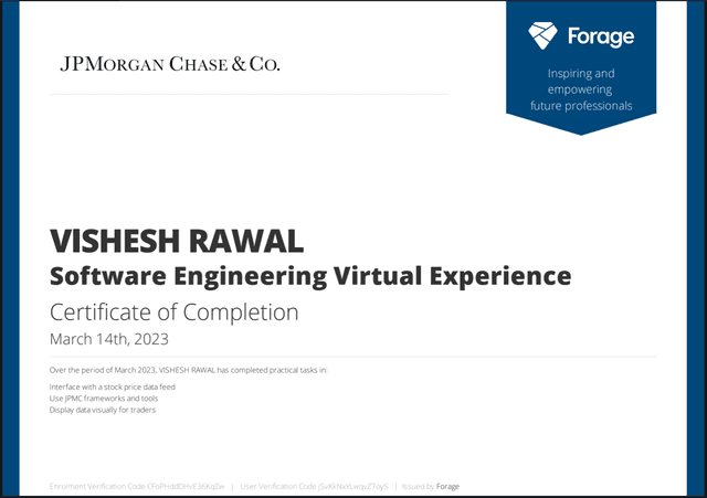 J.P. Morgan - Software Engineering